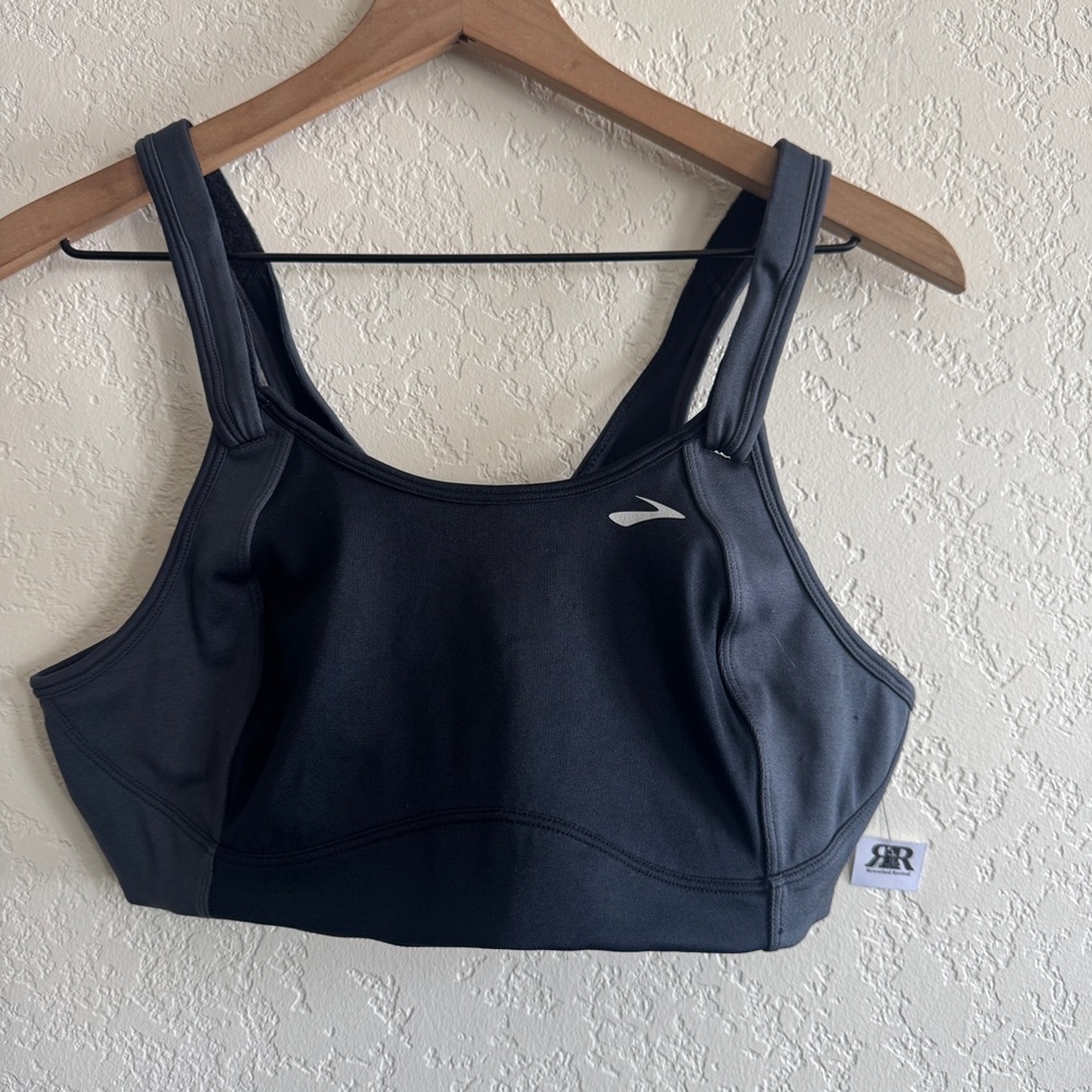 Brooks Black Sports Bra